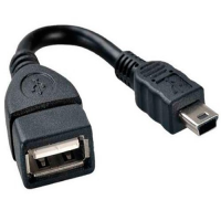 Conector USB Hembra a Mini Usb Macho